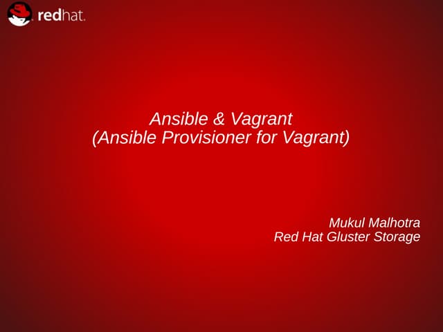 Ansible & Vagrant