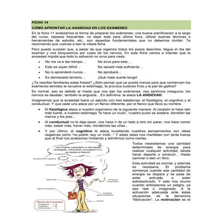 Ansiedad en los exámenes 1