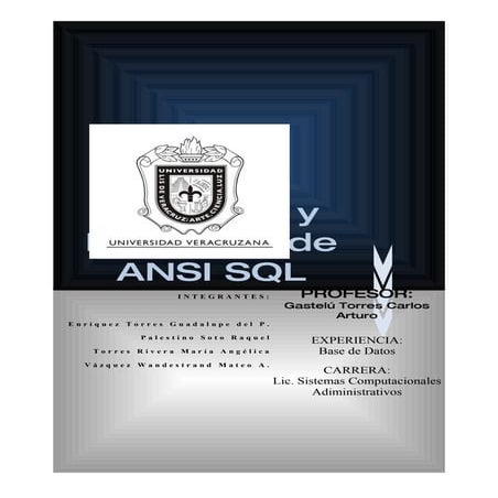 Ansi Sql