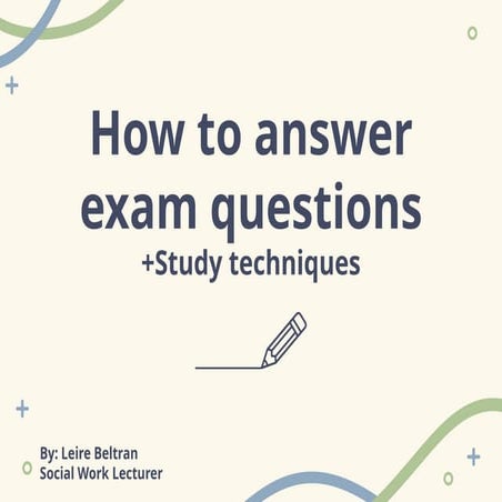 Answering exam questions and study techniques.pptx