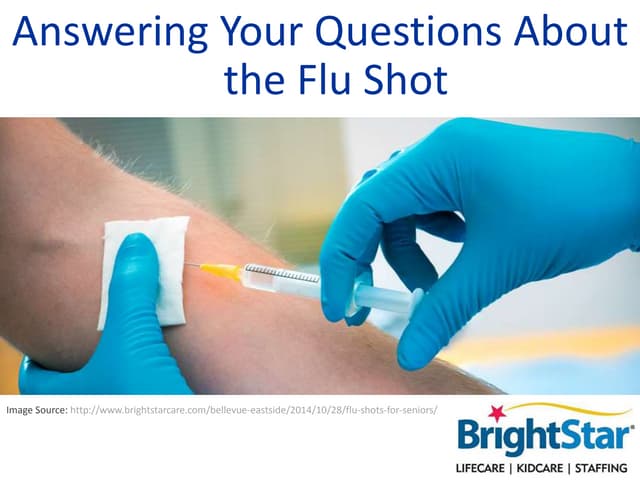 Answering Your Questions About the Flu Shot
