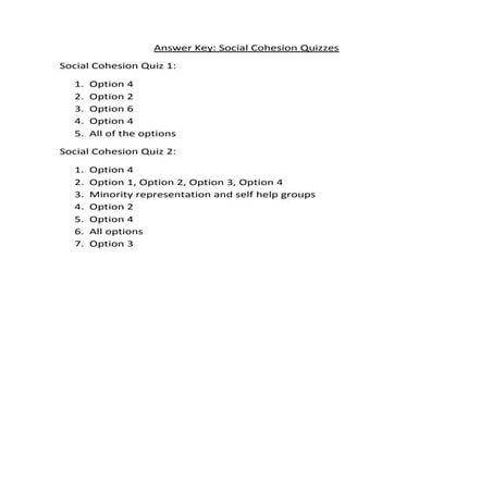 Answer key | PDF