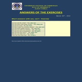 Answers