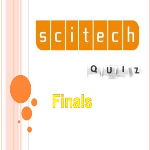 Fresher's Sci-Tech Quiz Mains