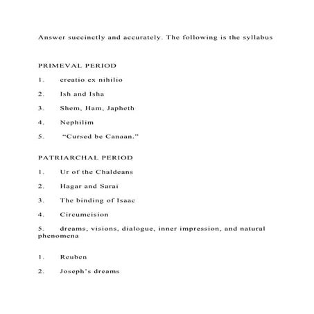 Answer succinctly and accurately. The following is the syllabus.docx