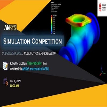Ansys simulation competition contents- Arranged by CSME CUET Chapter