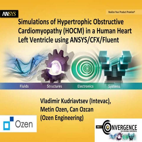 Simulations of Hypertrophic Obstructive Cardiomyopathy (HOCM) in a Human Hear...