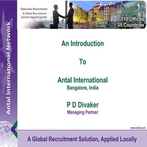 Antal International Presentation 2012