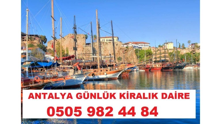 serik belek gunluk kiralik daire 0505 982 44 84 antalya serik bele