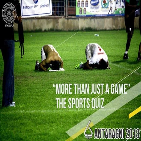 Antaragni 2013 Sports Quiz Finals