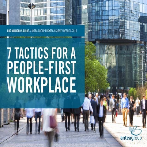EHS Manager's Guide: 7 Tactics for a People-first Workplace | PDF