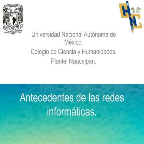 Antecedentes de-las-redes-informáticas
