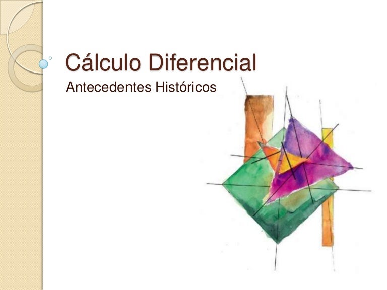 Antecedentes cálculo diferencial