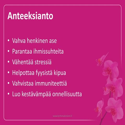 Anteeksianto - Forgiveness