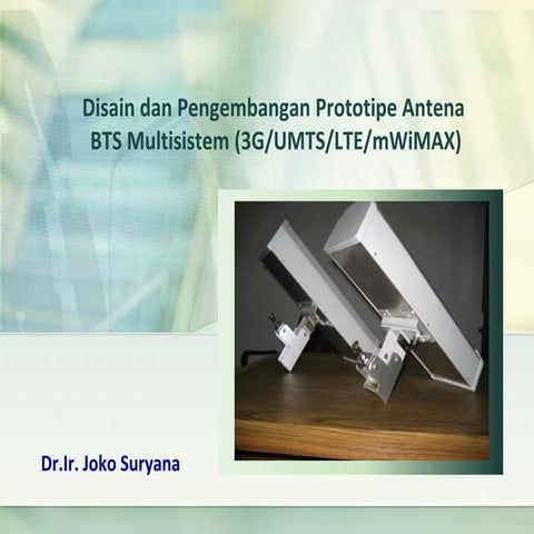 Antena bts multisistem lokal