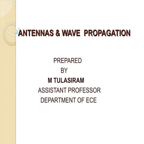 antenna-fundamentals an introductions to basics