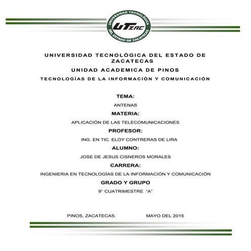 Antenas