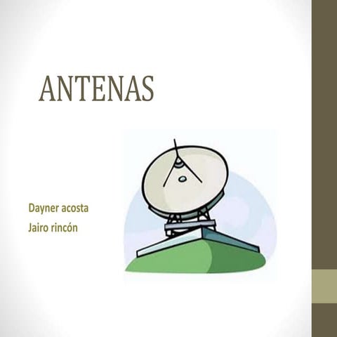 Antenas