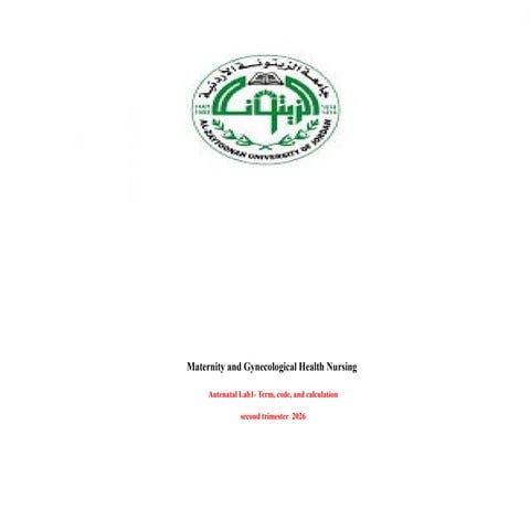 AGE OF GESTATION, GTPAL AND EDD , AOG PPT | PDF