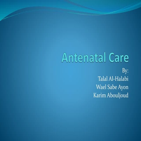 Fetal_Medicine_Presentation Introduction | PPTX