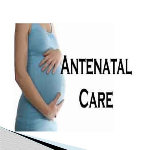 Comprehensive Guide to Antenatal Care: Ensuring Maternal and Fetal ...
