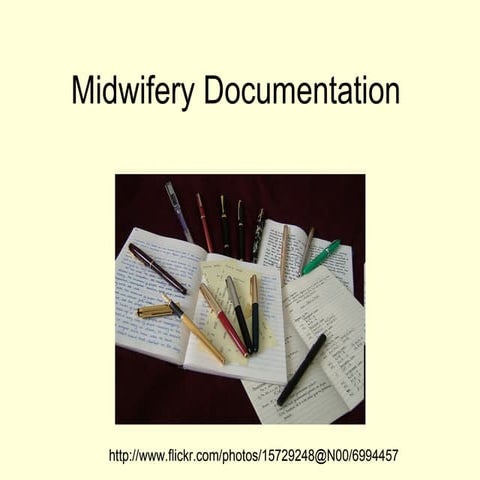 Midwifery documentation | PPT