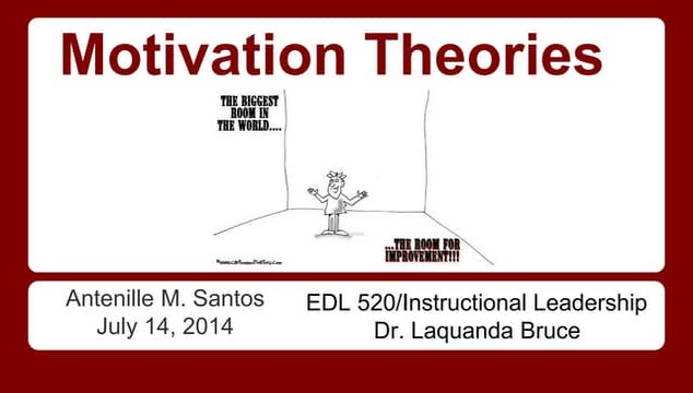 Antenille's Motivation Theories Presentation