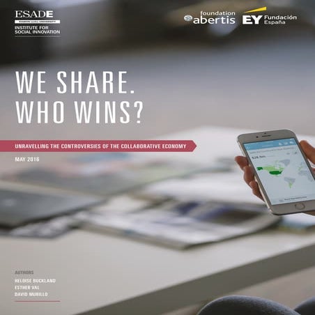 Antenna for Social Innovation. We Share. Who Wins: unravelling the controvers...