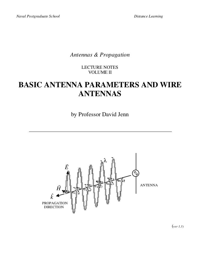 Antenna parameters