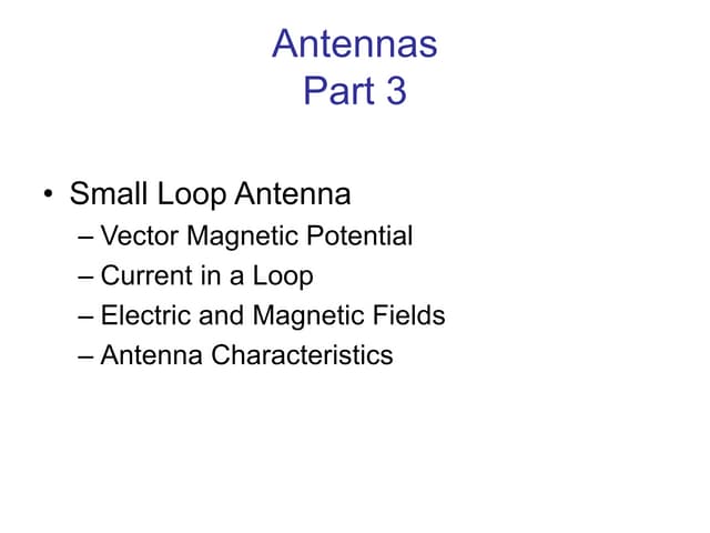 Antennas P 3 1 Ppt Antennas P 3 1 Ppt
