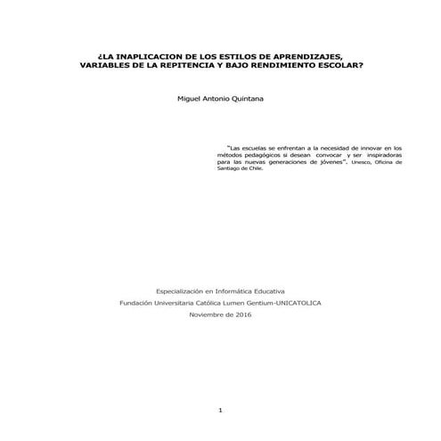 Actividad 1 Proyectos Educativos,para hacer frente a la repitencia ...