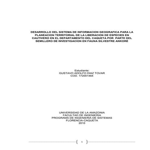 Anteproyecto de grado para optar el titulo de ingeniero de sistemas(ankore)