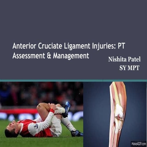 Anterior Cruciate Ligament Injuries.pptx