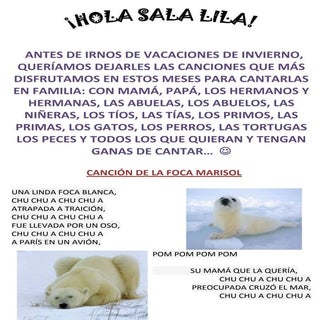 Antes de irnos de vacaciones...