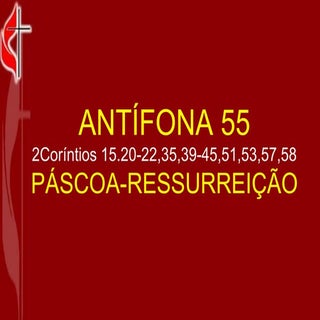 Antífona 55 páscoa