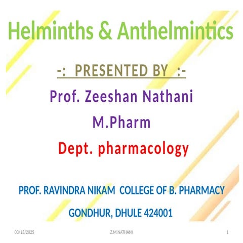 helmintics     And    Anthelmintics.pptx