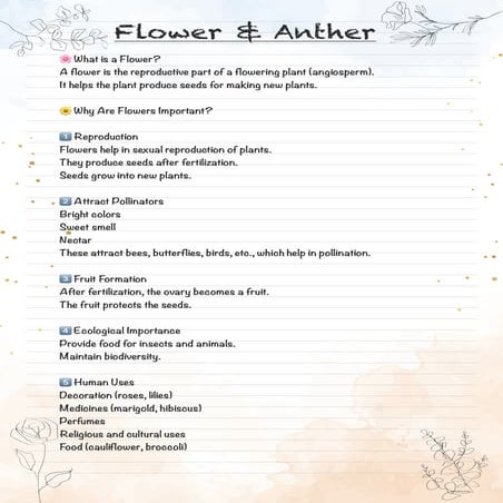 Ovule Structure, Types & Embryo Notes for Botany Semester Students | PDF