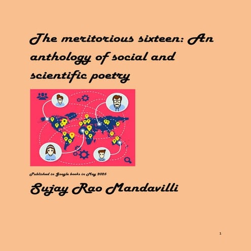 Sujay Rao Mandavilli Anthology of poetry | PDF