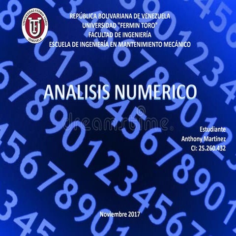 Introducción al Calculo Numérico | DOC