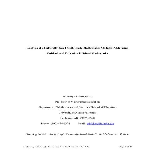 Anthony rickard   u of alaska