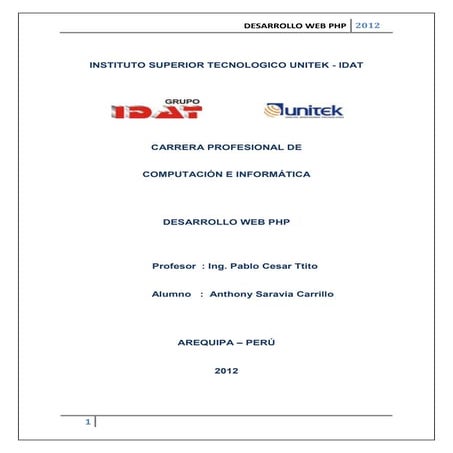 Anthony saravia documentacion-php