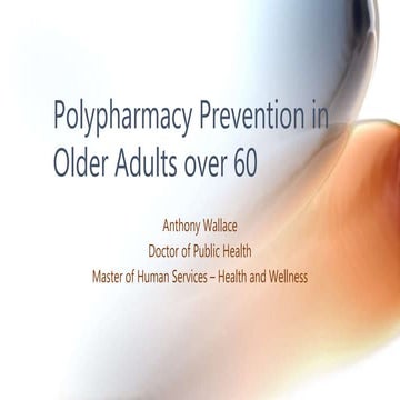 PolyPharmacy Prevention in Older Populations 