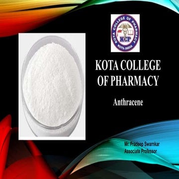 Anthracene by pradeep swarnkar