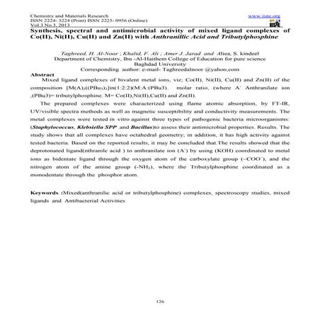 Anthranillic acid and tributylphosphine4652 6725-1-pb