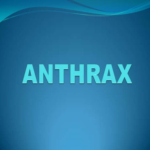 Anthrax