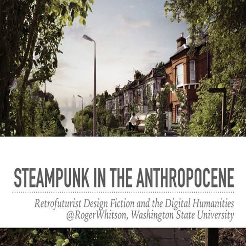Anthropocene steampunk