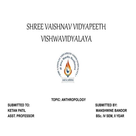 Introduction to Anthropology