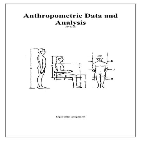 Anthropometric data and analysis