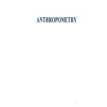 Anthropometry in children involves the systematic measurement