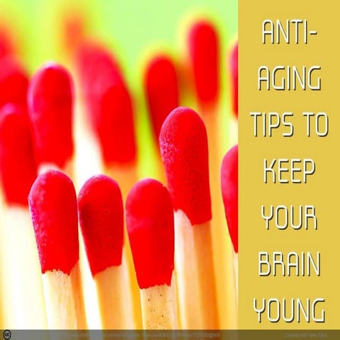 Anti aging tips to keep your brain young - Toon Explainers 